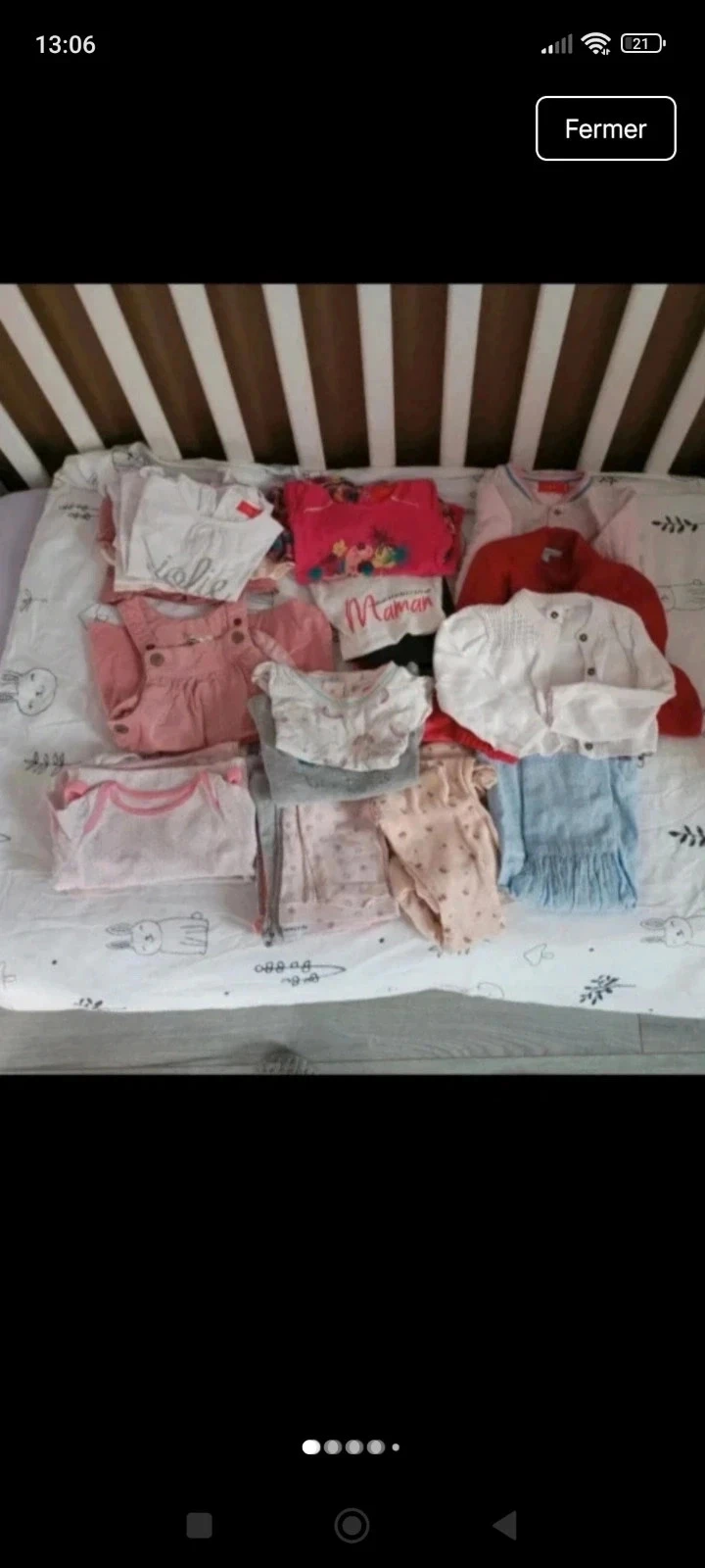 Lot de vêtements filles 12 mois printemps été